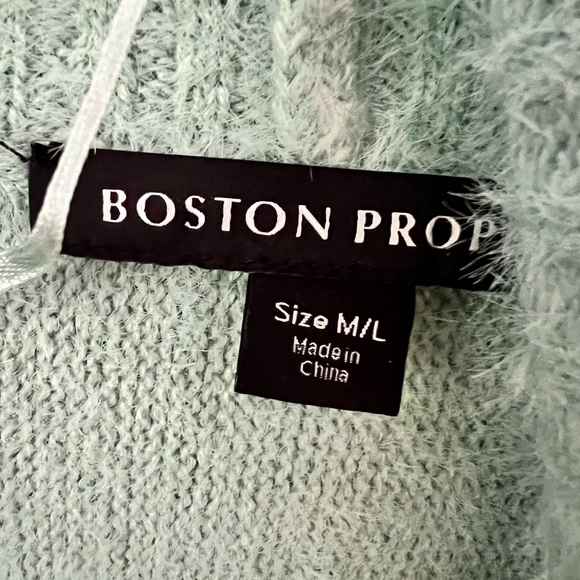 Boston Proper Soft Mint Cardigan - Picture 5 of 8